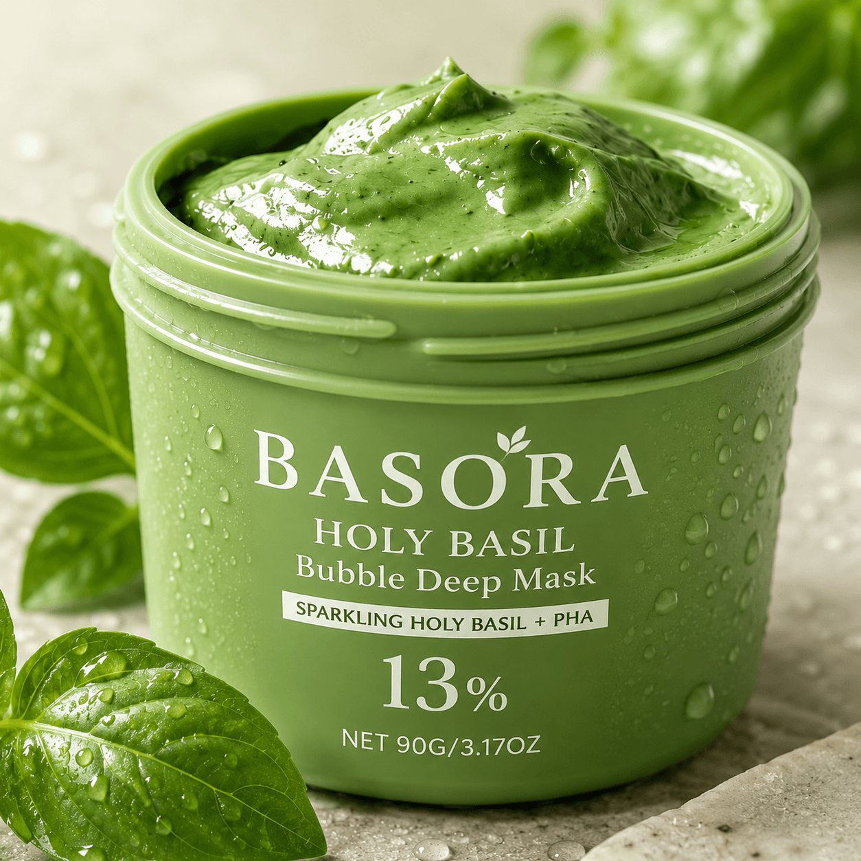 Holy Basil Bubble Deep Mask