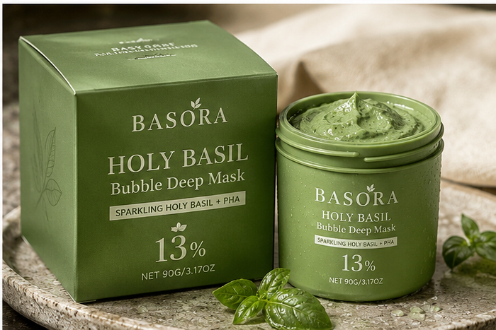 Holy Basil Bubble Deep Mask